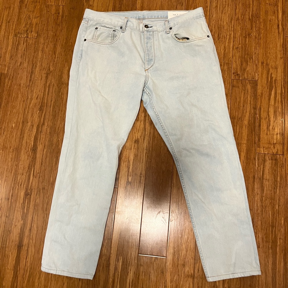 Rag and bone made in USA jeans slim fit 2 size 38